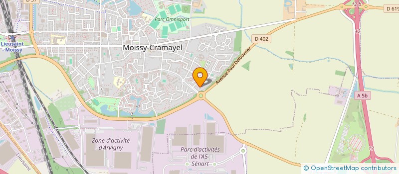 localisation de l'entreprise BALDE LEGACY INVEST  MOISSY-CRAMAYEL