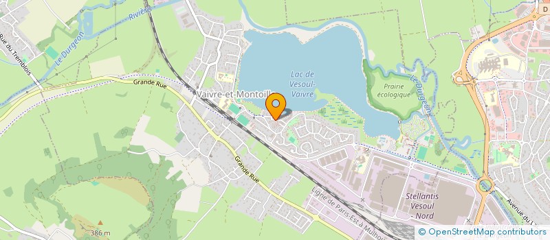 localisation de l'entreprise BALDEC  NOIDANS-LES-VESOUL