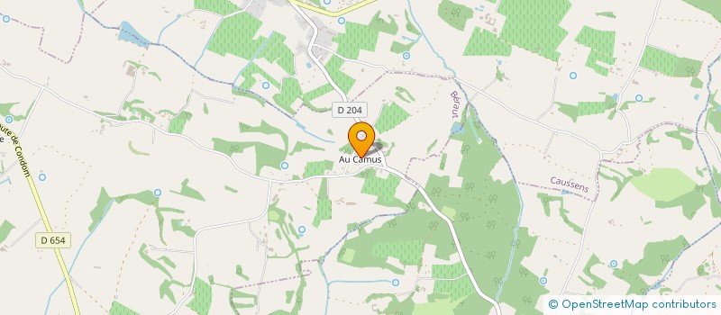 localisation de l'entreprise BALDENCO  BERAUT