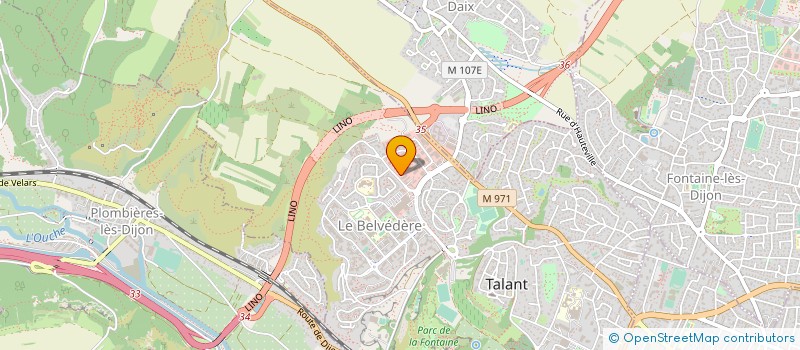 localisation de l'entreprise BALDENIAT à TALANT