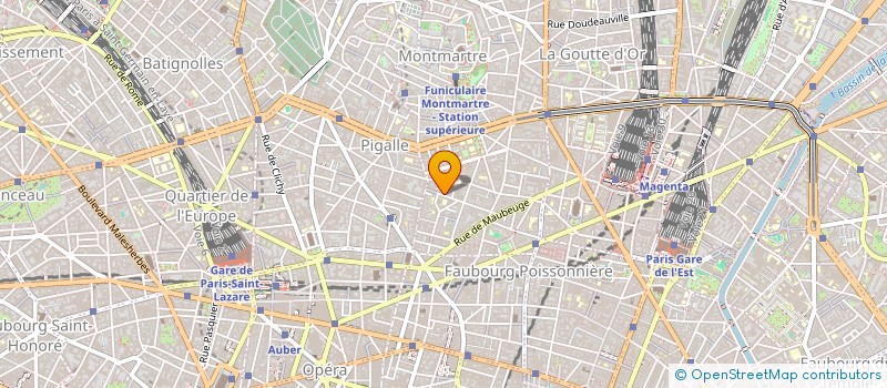 localisation de l'entreprise BALDER & FRIGG  PARIS 9