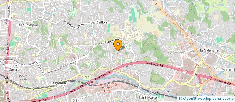 localisation de l'entreprise BALDUCCHI ALEXIA  MARSEILLE