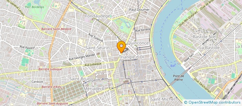 localisation de l'entreprise BALDUCCI & CO  BORDEAUX