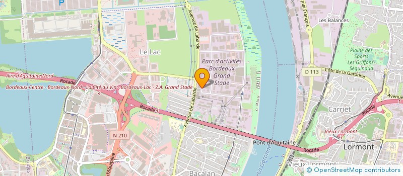 localisation de l'entreprise BALDUCCI DI PIU à BORDEAUX