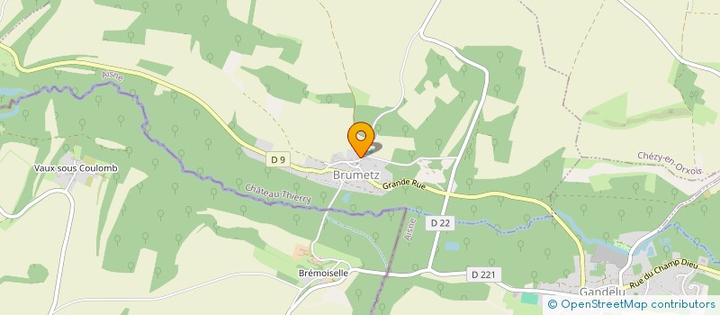 localisation de l'entreprise BALDUR  LIZY-SUR-OURCQ