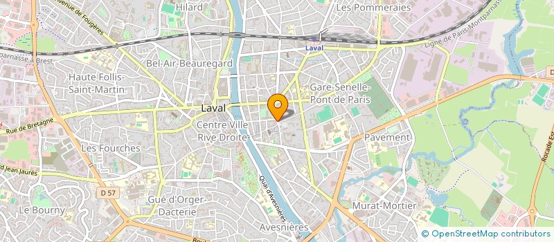 localisation de l'entreprise BALDY  CHANGE