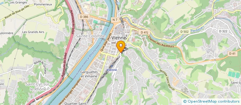 localisation de l'entreprise BALE ONE  VIENNE