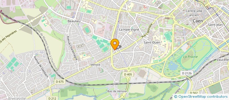 localisation de l'entreprise BALEA à CAEN
