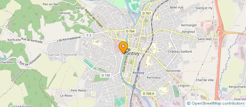 localisation de l'entreprise BALEER BRO à PONTIVY
