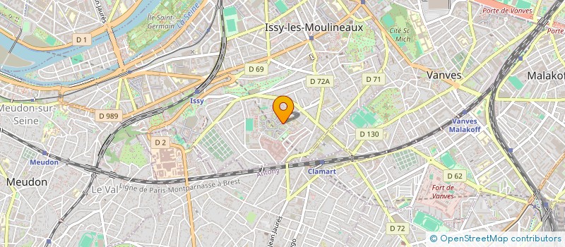 localisation de l'entreprise BALEINE SOUS CACHALOT à CLAMART