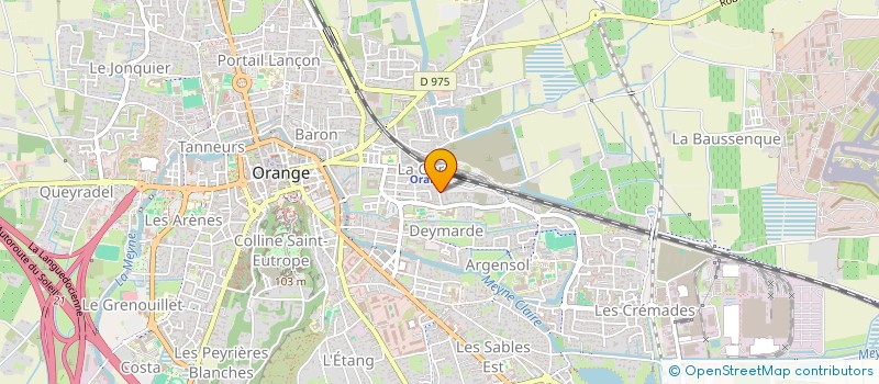 localisation de l'entreprise BALEK  ORANGE