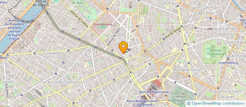 localisation de l'entreprise BALEME 19  PARIS