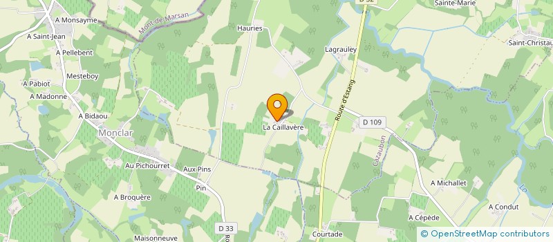 localisation de l'entreprise BALEN  CAZAUBON