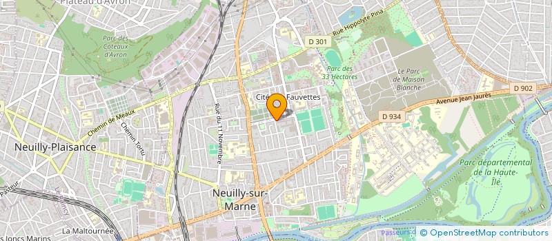 localisation de l'entreprise BALENG DE FRANCE à NEUILLY SUR MARNE