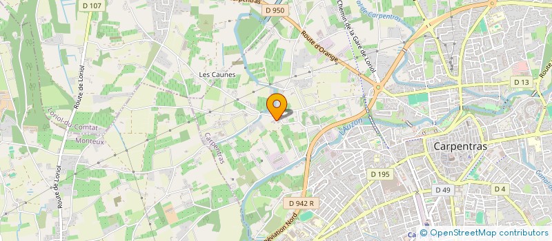 localisation de l'entreprise BALEOH à CARPENTRAS