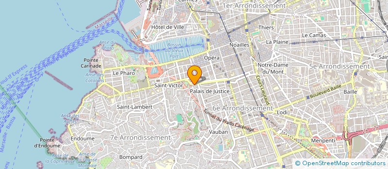 localisation de l'entreprise BALESTE à MARSEILLE
