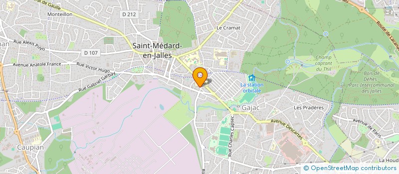 localisation de l'entreprise BALESTIC PRODUCTIONS  SAINT-JEAN-D'ILLAC