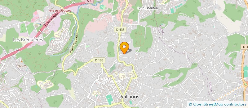 localisation de l'entreprise BALESTRA MDCR à VALLAURIS