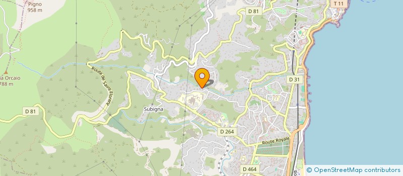 localisation de l'entreprise BALESTRA RALLYE TEAM  BASTIA