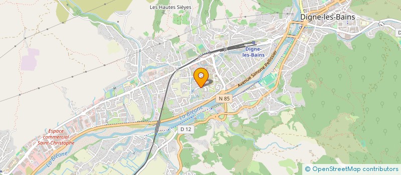 localisation de l'entreprise BALESTRA SEGOND ORGANISATION à DIGNE-LES-BAINS