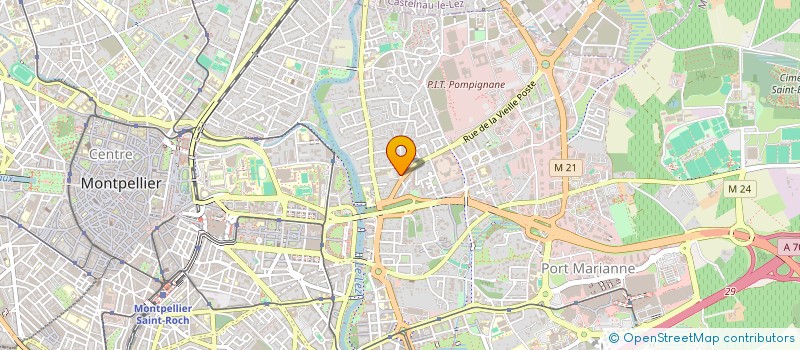 localisation de l'entreprise BALESTRI FINANCE & INVESTMENT à MONTPELLIER