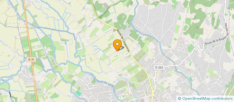 localisation de l'entreprise BALESTRIERI IMMO  L'ISLE-SUR-LA-SORGUE