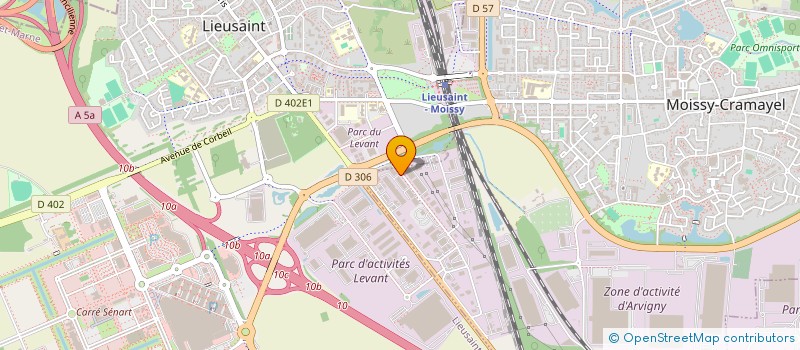 localisation de l'entreprise BALET GROUPE à MOISSY-CRAMAYEL