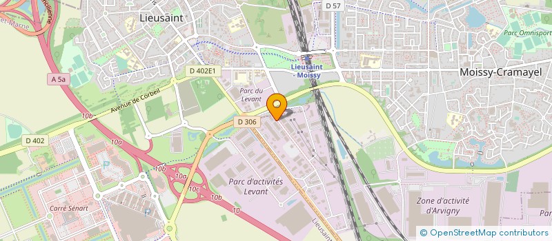 localisation de l'entreprise BALET I.T à MOISSY-CRAMAYEL