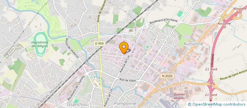 localisation de l'entreprise BALETTE à MONTAUBAN