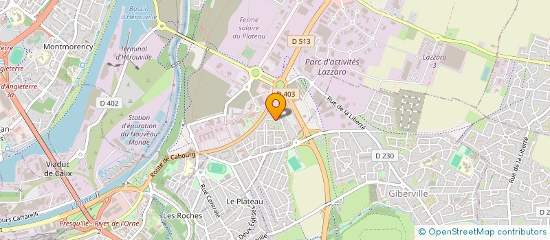 localisation de l'entreprise BALEXCO à CAEN