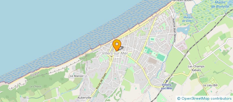 localisation de l'entreprise BALEXCO IMMO  VILLERS-SUR-MER
