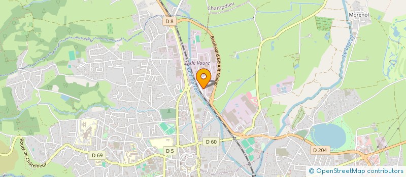 localisation de l'entreprise BALEZE IMMO  MONTBRISON