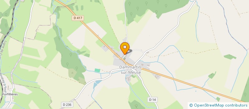 localisation de l'entreprise BALFREDO à DAMMARTIN-SUR-MEUSE