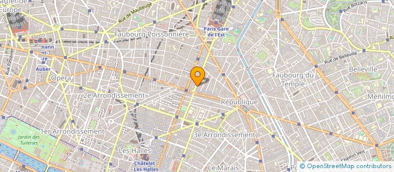 localisation de l'entreprise BALGA à PARIS
