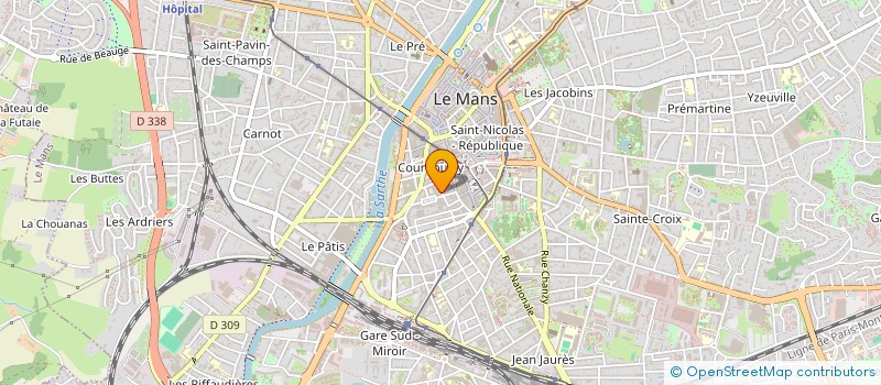 localisation de l'entreprise BALGANA INTERNATIONAL à LE MANS