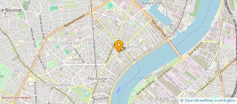 localisation de l'entreprise BALGEMAR  BORDEAUX