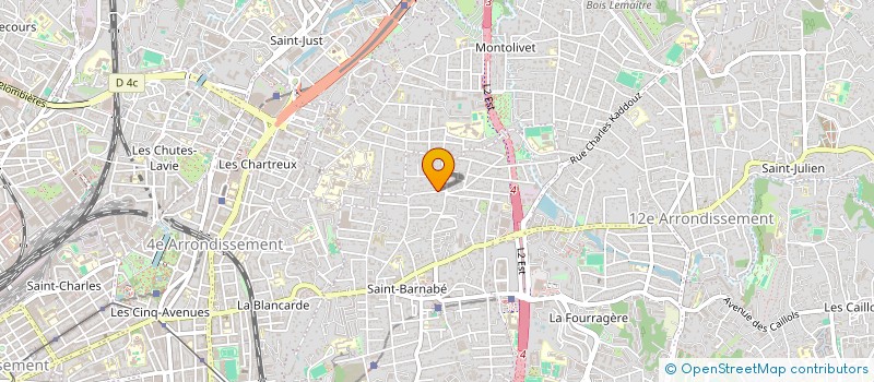 localisation de l'entreprise BALGI CONSULTING  MARSEILLE