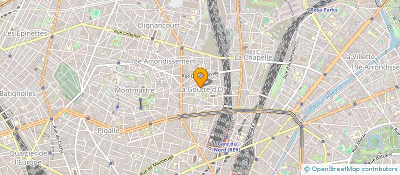 localisation de l'entreprise BALGRO à PARIS