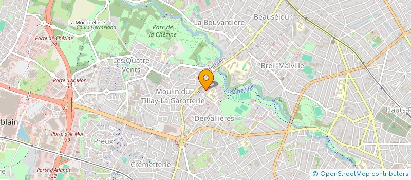 localisation de l'entreprise BALHA à NANTES