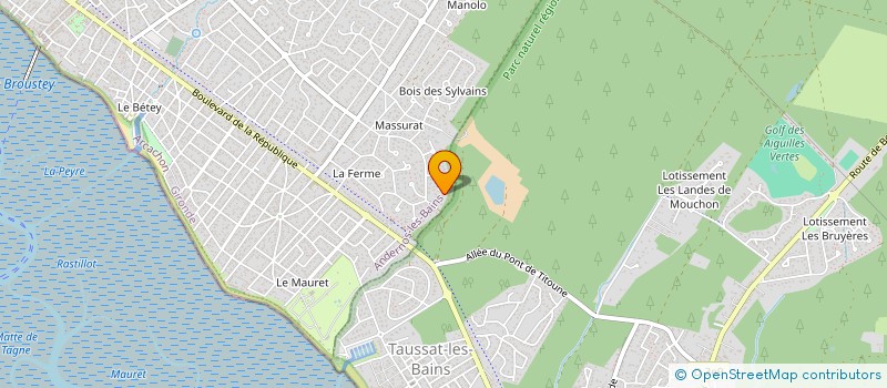 localisation de l'entreprise BALI  ANDERNOS-LES-BAINS