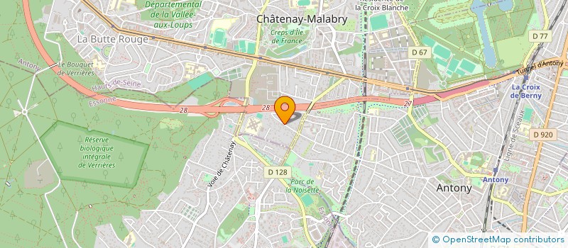 localisation de l'entreprise BALI  CHATENAY-MALABRY