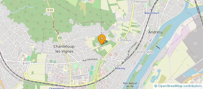 localisation de l'entreprise BALI  CHANTELOUP-LES-VIGNES