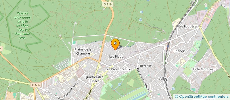 localisation de l'entreprise BALI  FONTAINEBLEAU