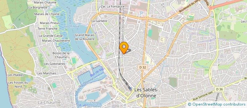 localisation de l'entreprise BALI à LES SABLES D'OLONNE