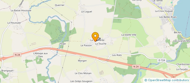 localisation de l'entreprise BALI  TAUPONT