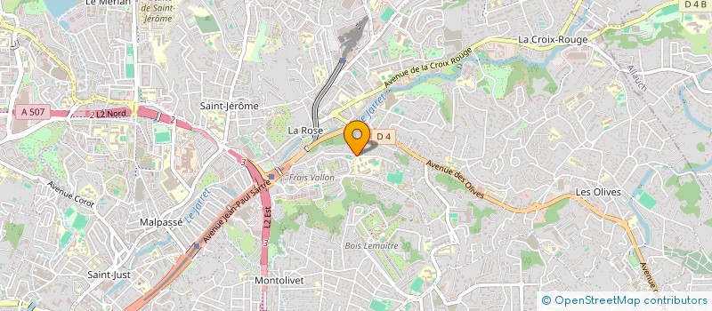 localisation de l'entreprise BALI IMMOBILIER à MARSEILLE