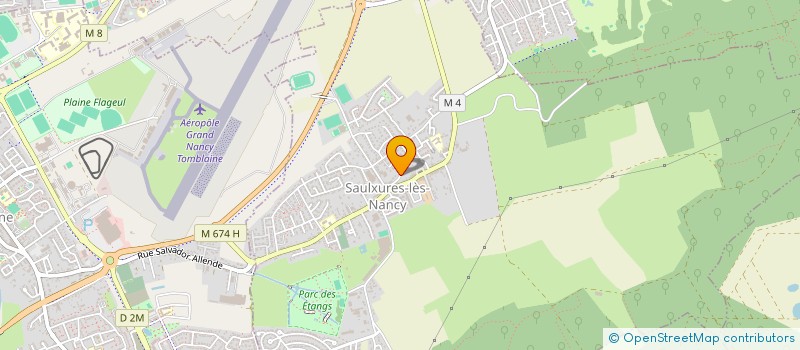 localisation de l'entreprise BALI INVEST  SAULXURES-LES-NANCY