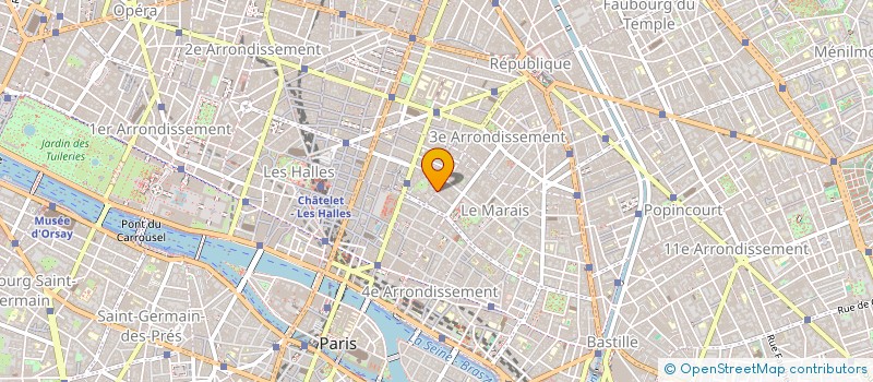 localisation de l'entreprise BALI PARIS PREMIUM CONSULTING  PARIS