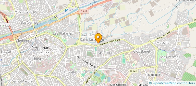 localisation de l'entreprise BALIAN à PERPIGNAN