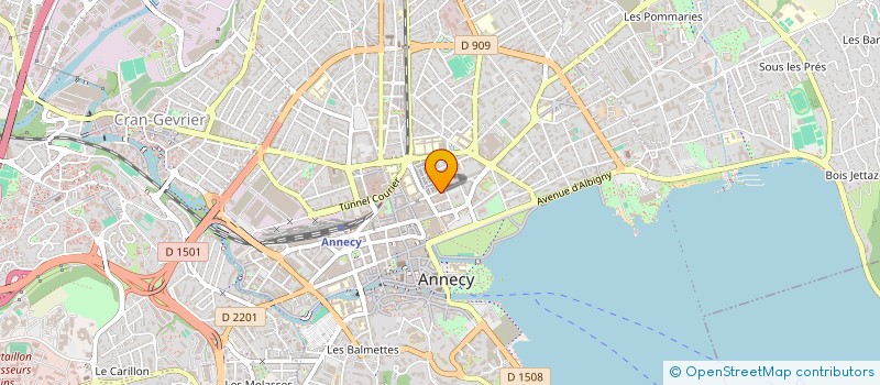 localisation de l'entreprise BALIAS VO INDIVISION  ANNECY